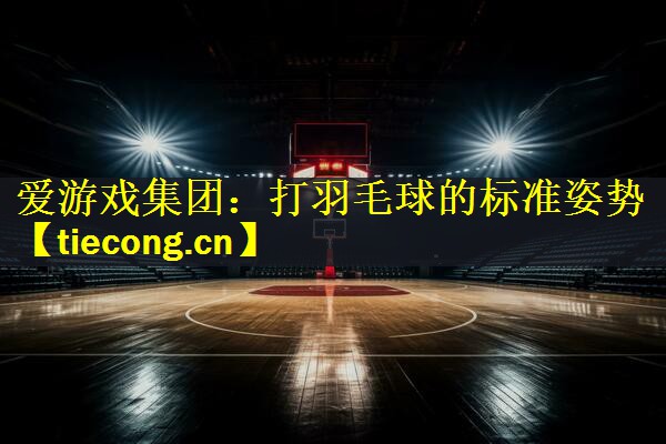 <strong>爱游戏集团：打羽毛球的标准姿势</strong>